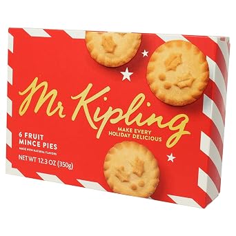 Mr. Kiplings Mince Pies - 6 Pack - 12.34oz 350g