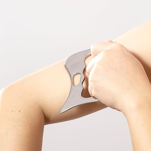 Vista 4 de Gua sha Tool gua sha Herramienta de acero inoxidable iastm herramienta de masaje Gussha herramienta de raspado muscular para terapia de tejidos