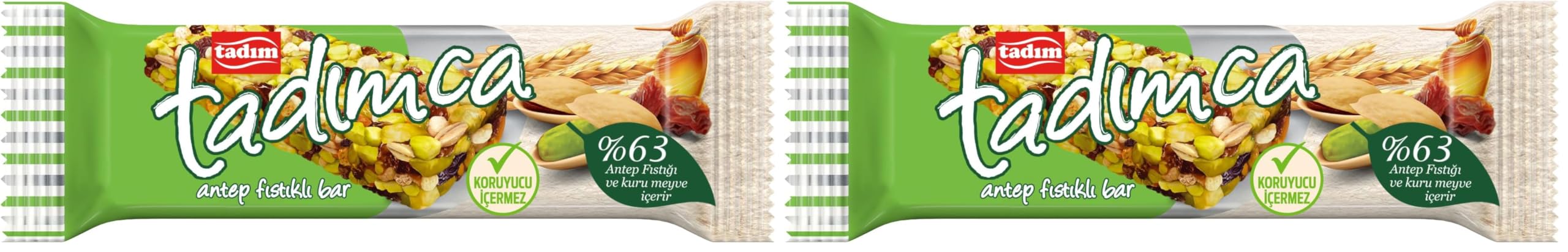 Tadım Tadımca Antep Fıstıklı Bar 30 Gr 2li paket