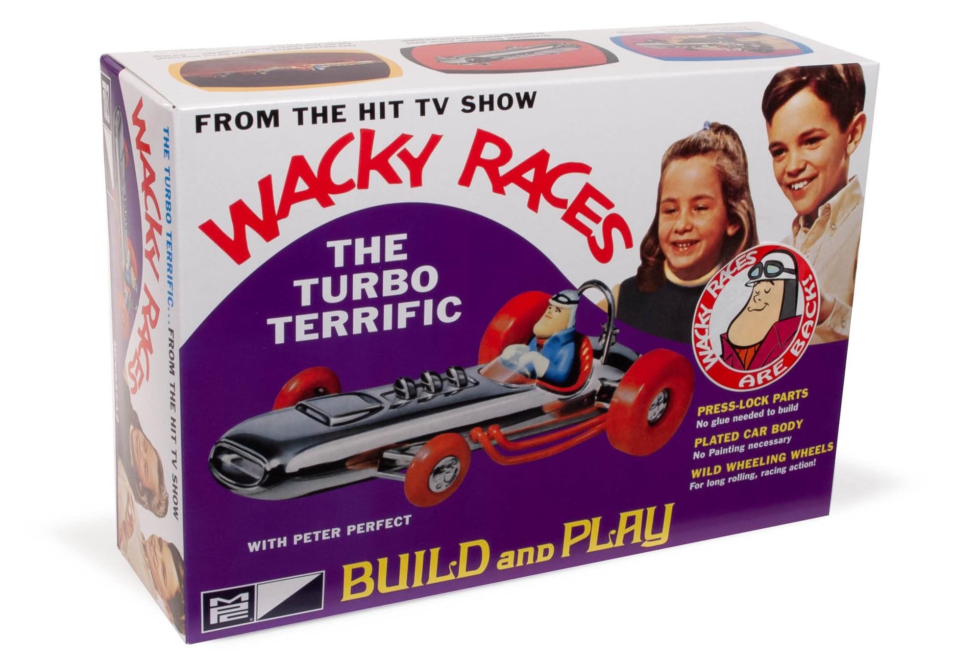Amazon.com: Skill 2 Snap Model Kit The Turbo Terrific with Peter