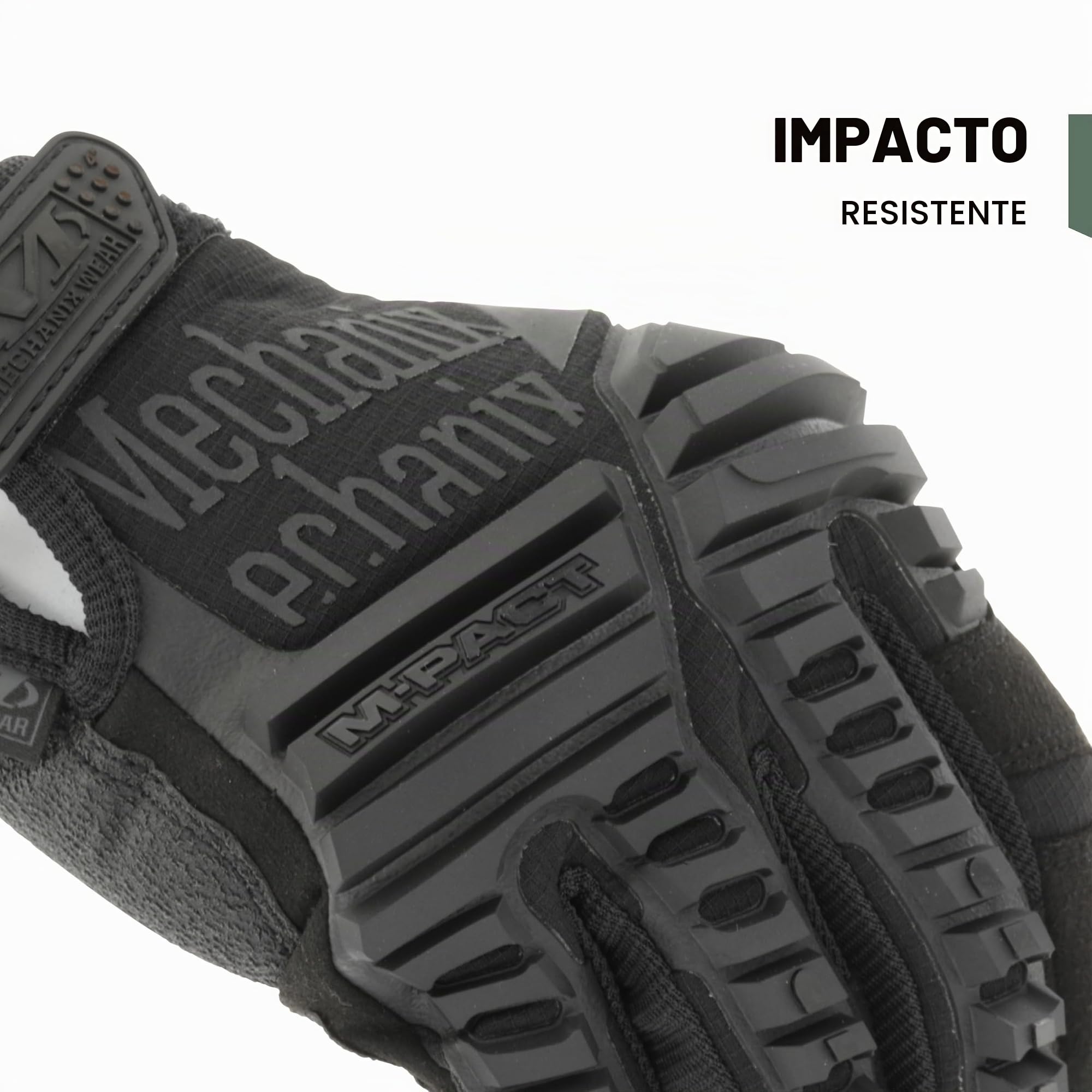 Mechanix Wear - M-Pact Covert Guantes (Large, Negro)