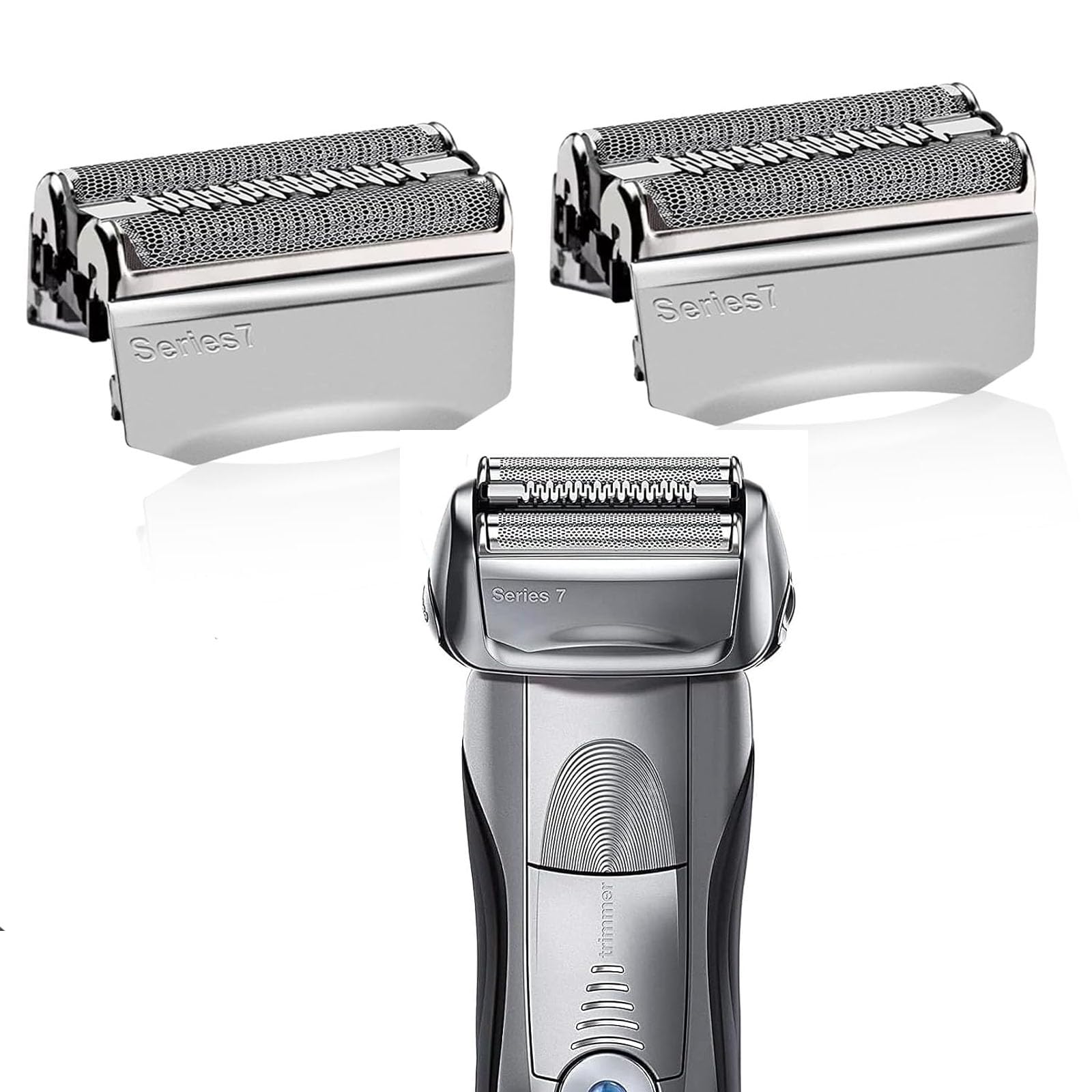 Series 7 70S Shaver Replacement Head Compatible with Braun Series 7 Electric Shavers 720cc, 730cc, 735s, 750cc, 760cc, 790cc, and 795cc