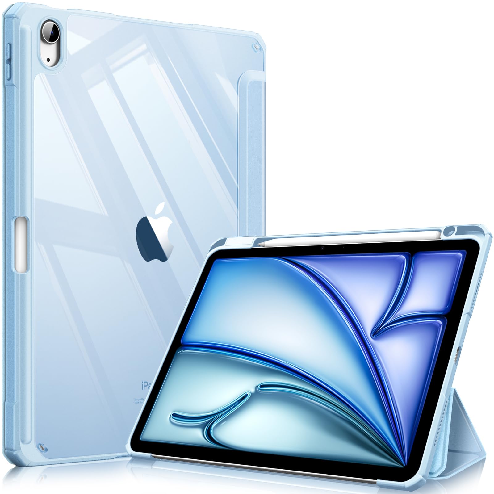 Amazon.com: Fintie Hybrid Slim Case for iPad Air 11-inch M4/M3/M2