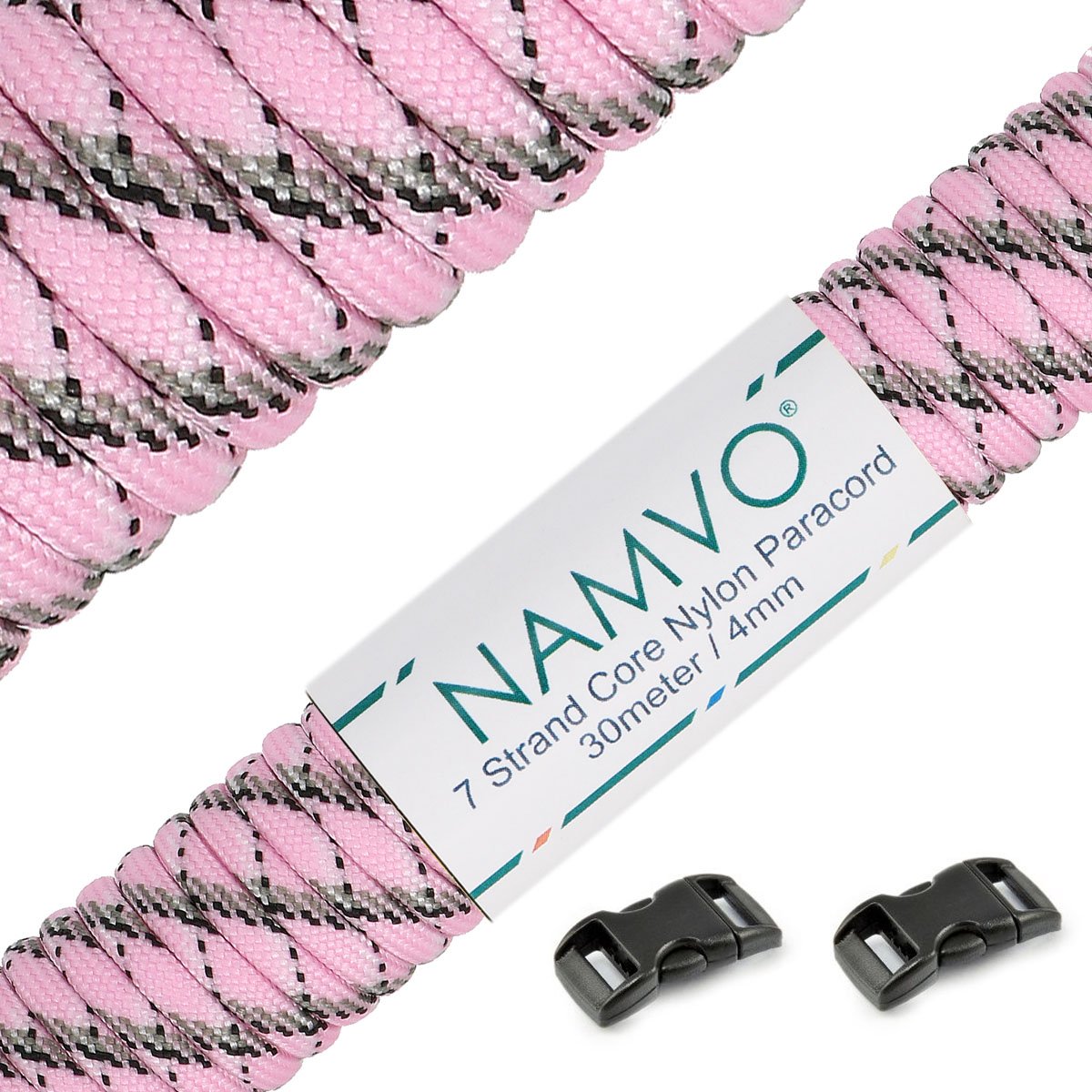 Namvo 550 Paracord Mil Spec Type III 7 Strand Parachute Cord Total Length 100ft/30 Meters Spots/Stripes/Camouflage — view 16