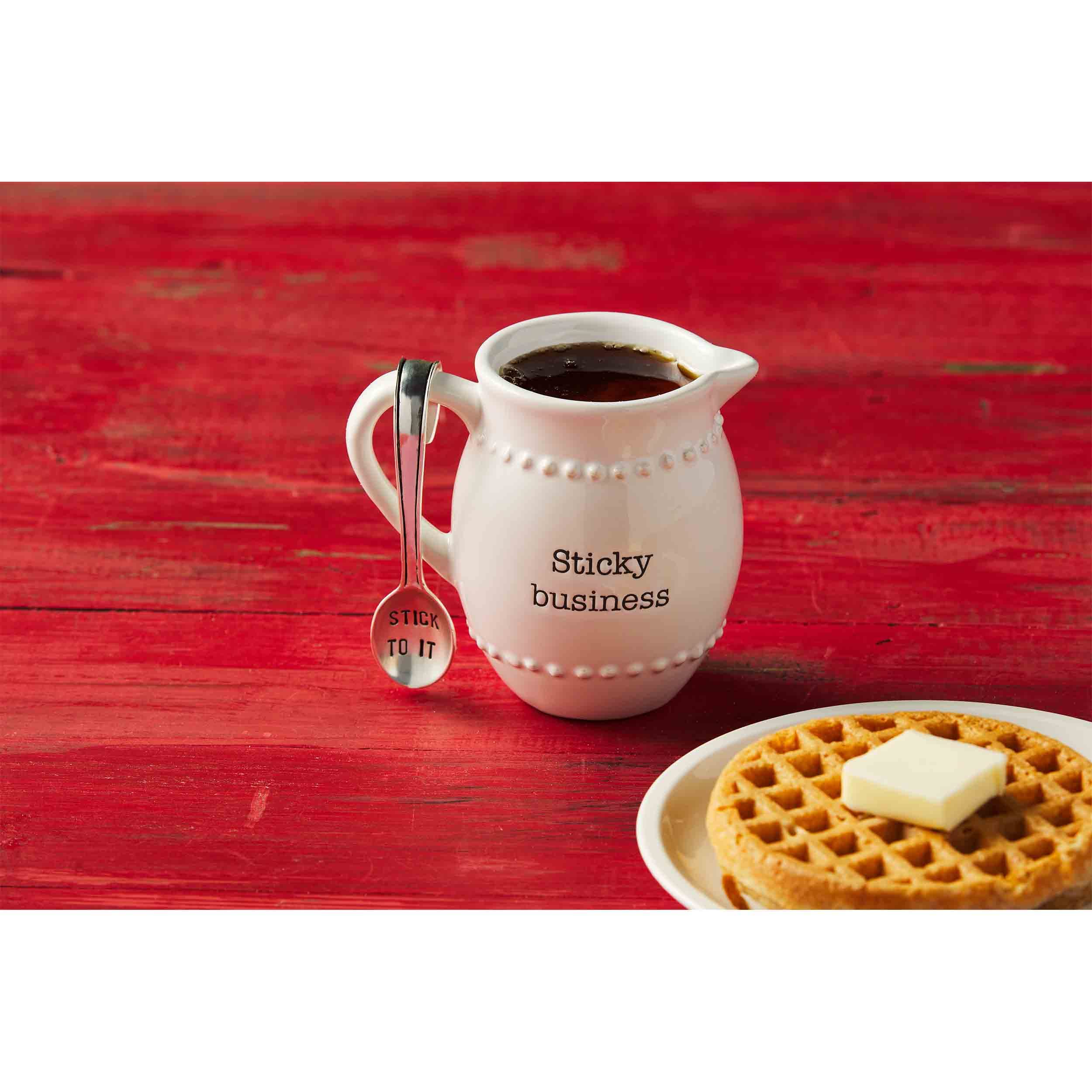 Mud Pie Set di brocca per cacao smaltata; brocca 100 ml | stampo 17,8 x 12,7 cm