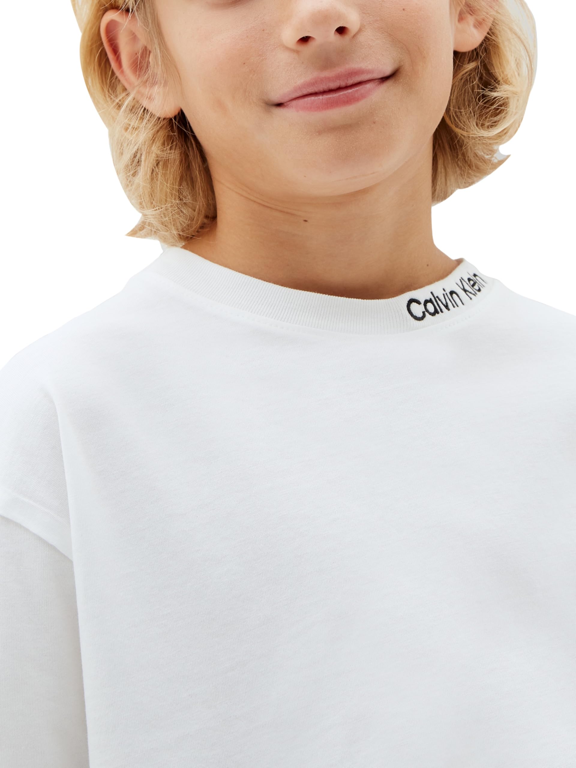 Calvin Klein 2 Pack Embro Logo SS tee Lvcktji18b Juego Niños