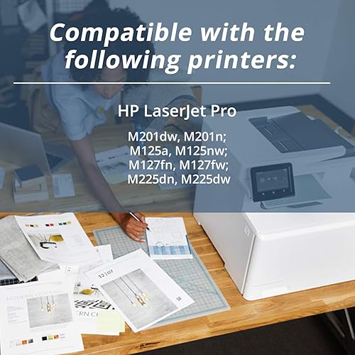 Miniatura 5 de Arthur Imaging cartucho de tóner compatible de repuesto para Hewlett Packard CF283A (HP 83A), color negro.