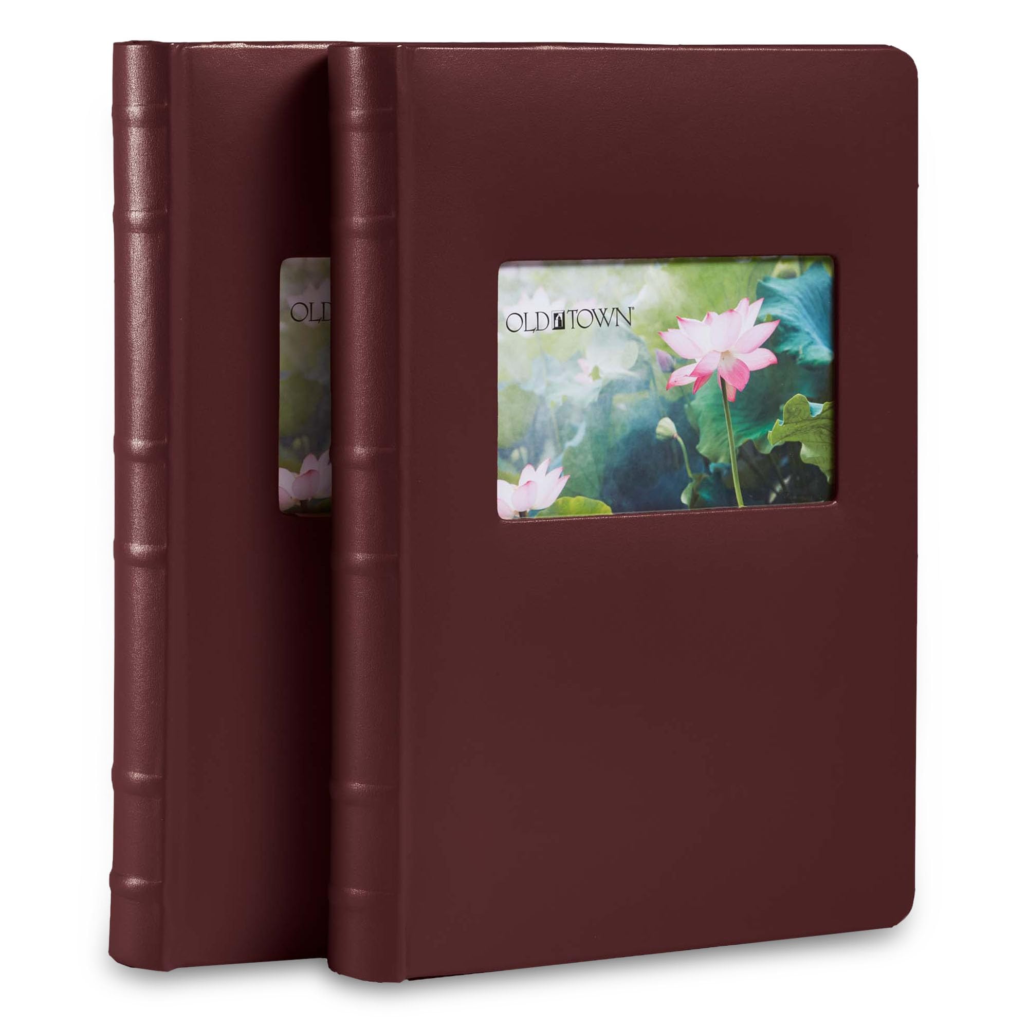 Amazon.com: Old Town 2-Pack Bonded Leather Photo Albums, Multi