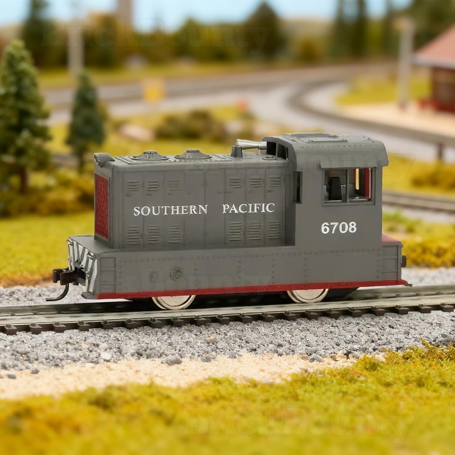 HO Scale Train Locomotive, 1:87 Power Train Locomotive Compatible with All HO Model Railroads, Collection for Miniature Model Train Enthusiasts (96050)
