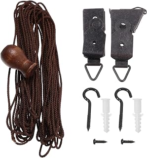 DOITOOL Roller Blind Accessories Rope Repair Kit Blind Replacement Parts with Roller Shade Rope and Fittings Window Curtain Replacement Accessories for Bedroom Living Room Office Windows 2.75in