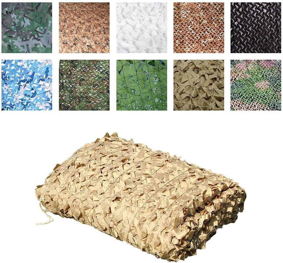 Camo Netting Camouflage Netting Bulk Roll Camouflage Net Lightweight Durable Without Grid Camouflage Net Blinds Great For Sunshade Camping Shooting Hunting