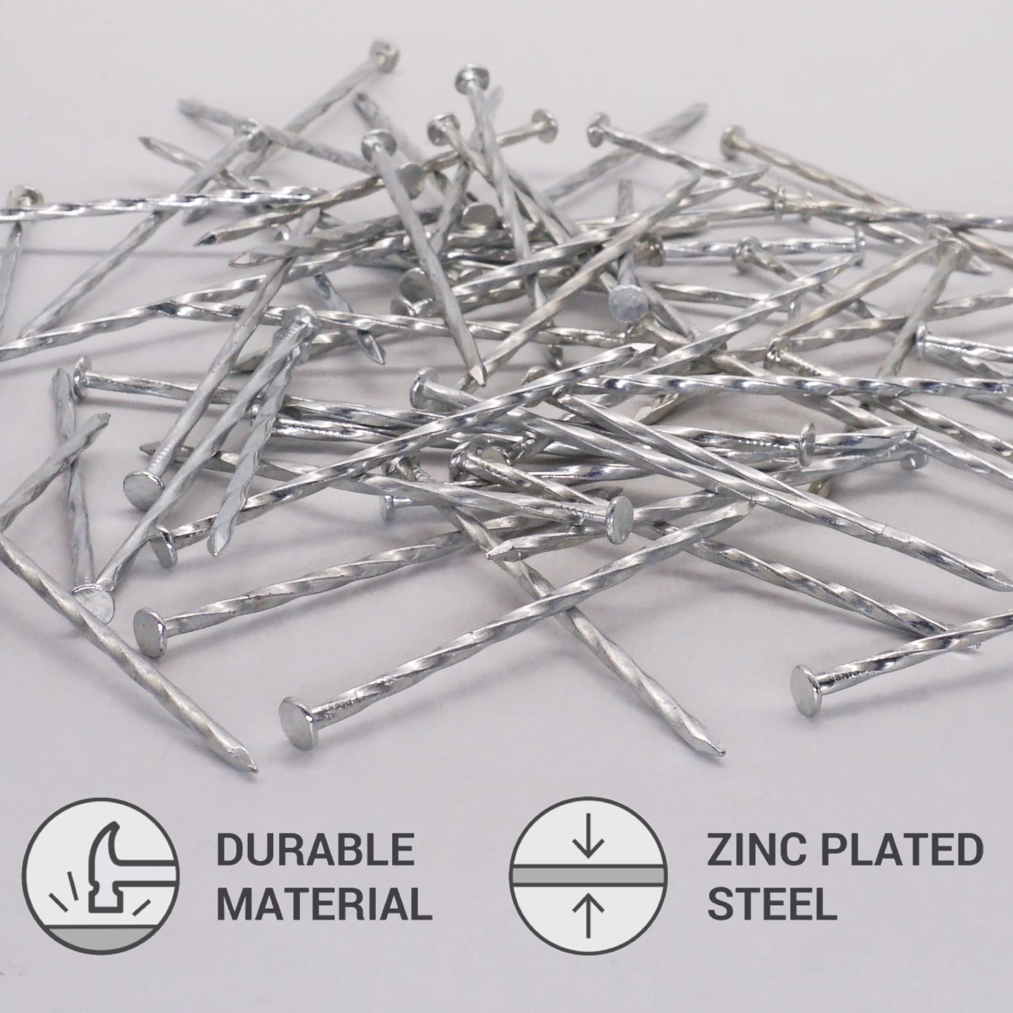 Chiodi Di Finitura Galvanizzati 16G / 40 Mm - Confezione Da 2500 Per Lavori Di Falegnameria Professionale - Foto 8