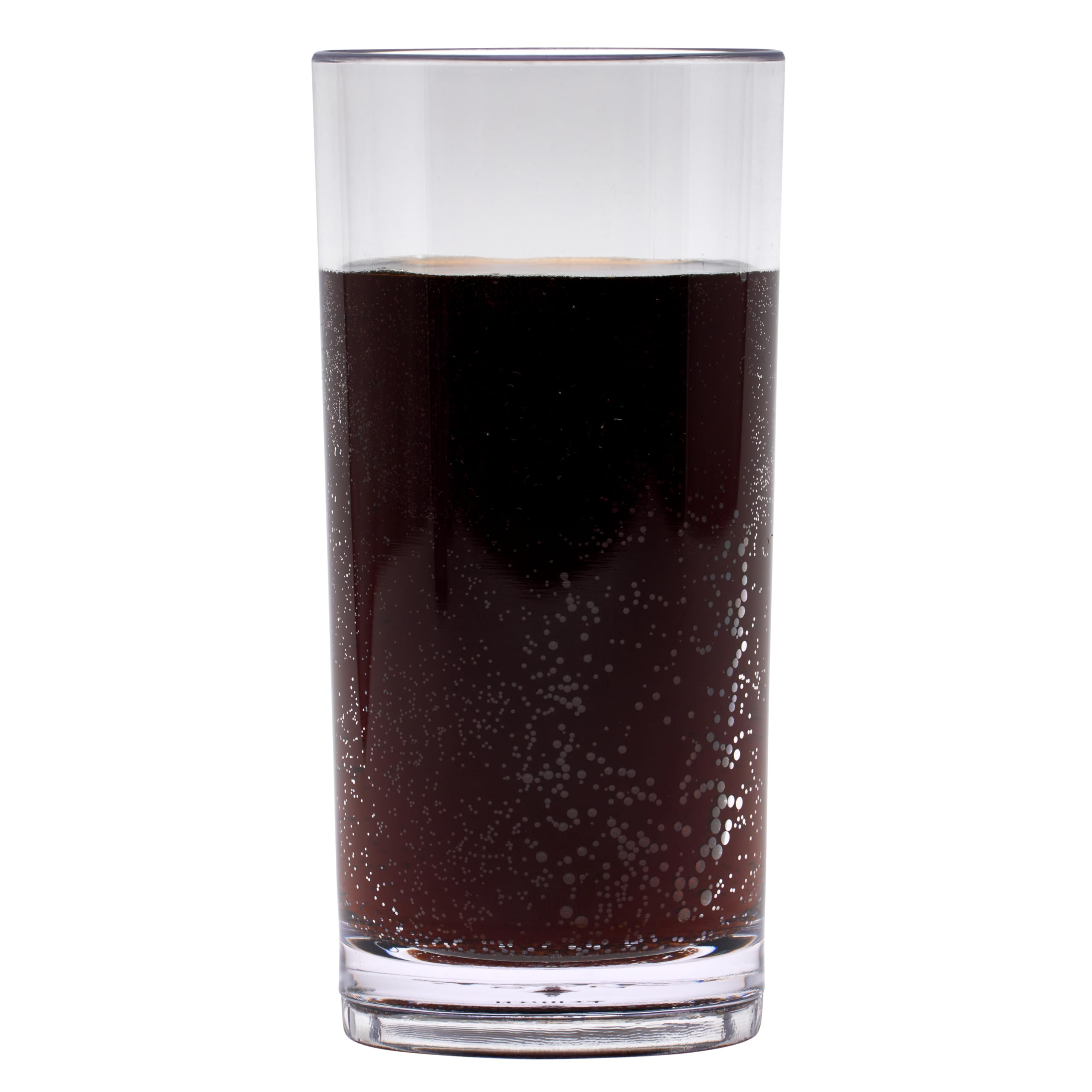 G E T 9-1-SAN-CL-EC Cheers BPA-Free Plastic Highball Glasses 9 Ounce Clear Small Set of 4