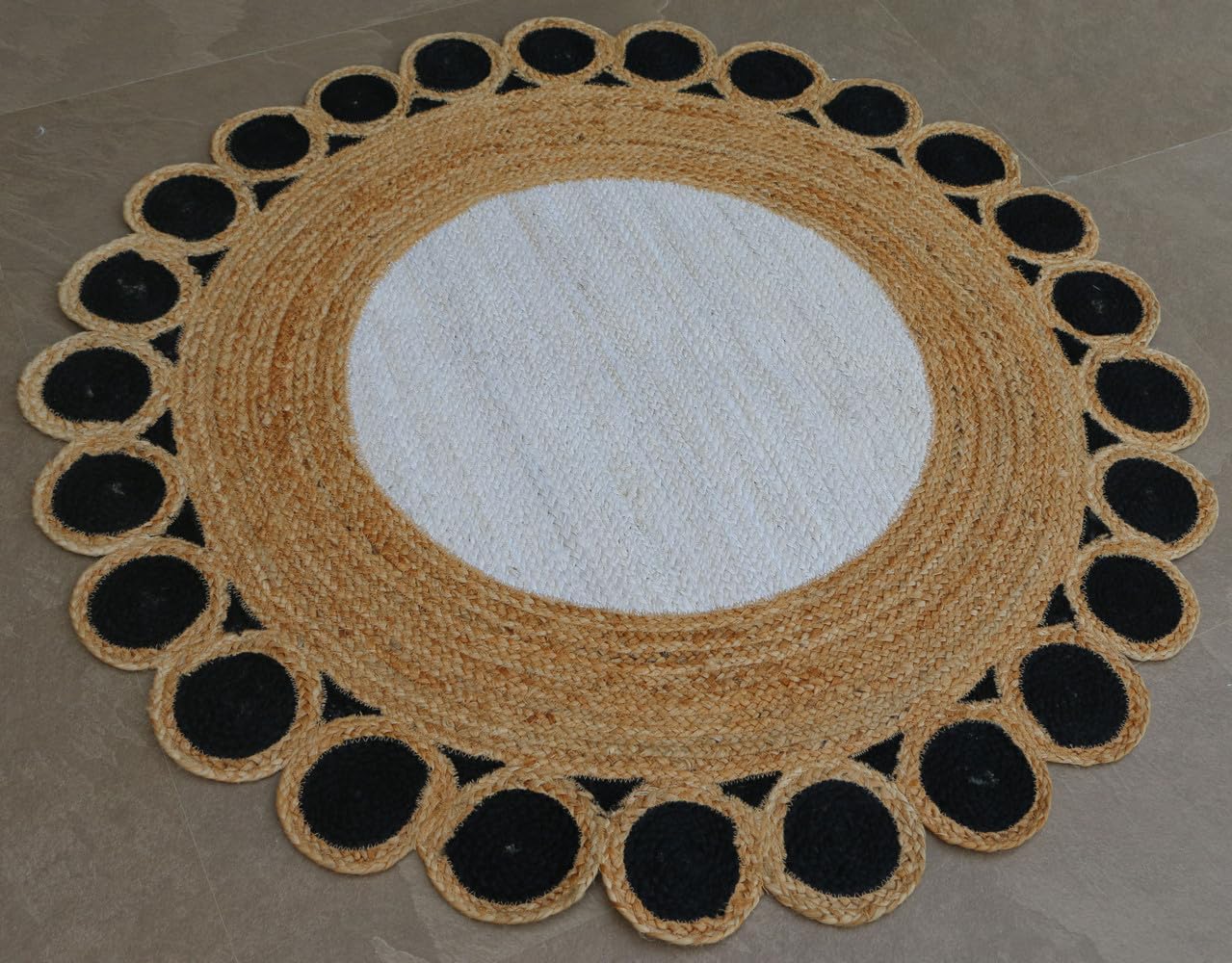 Elevated Earth-Tones Meet Geometric Precision in This Signature Series of sustainably Crafted Jute and Fiber Rugs.
