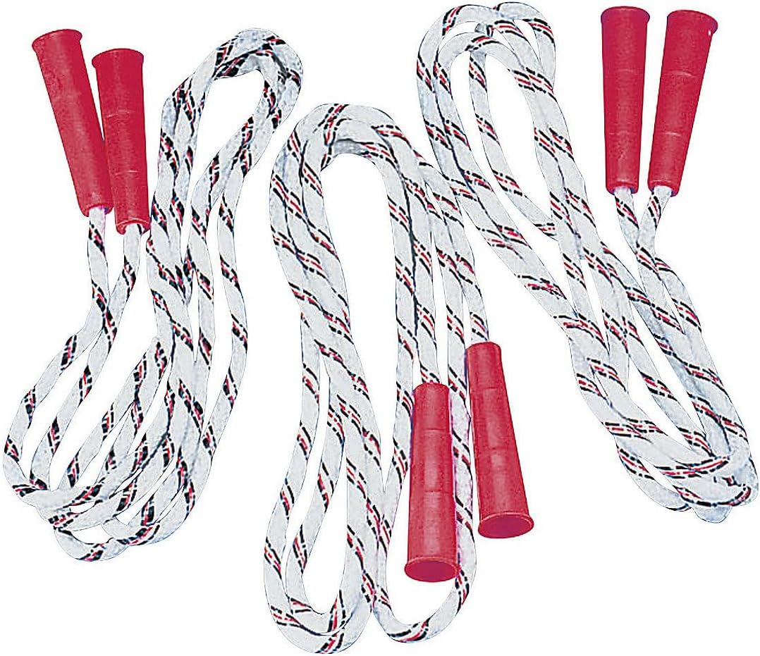 Bulk Jump Rope Set - 12 Jump Ropes - Classic Outdoor Toys for Kids