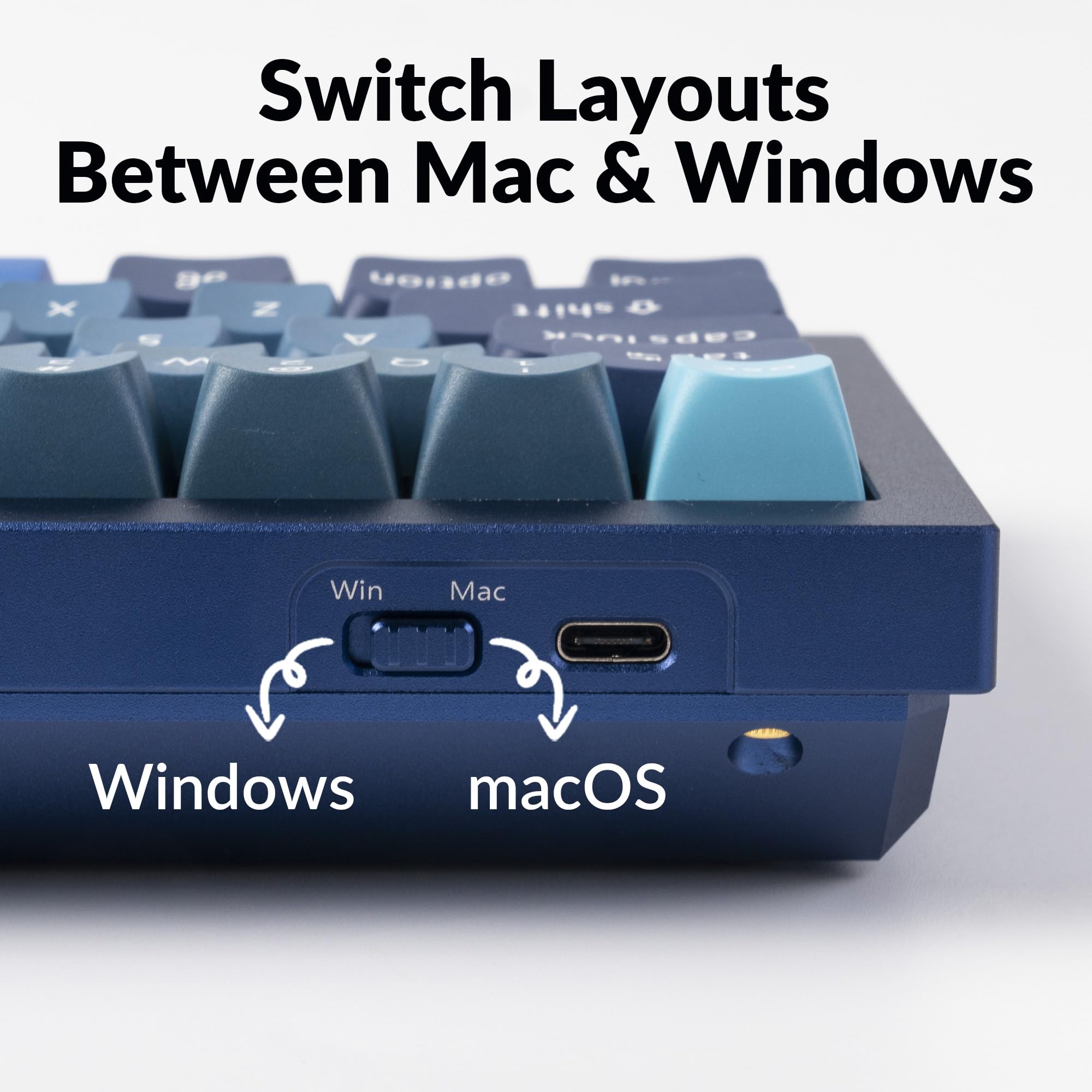 Amazon.co.jp: Keychron Q4 有線カスタムメカニカルキーボード 60