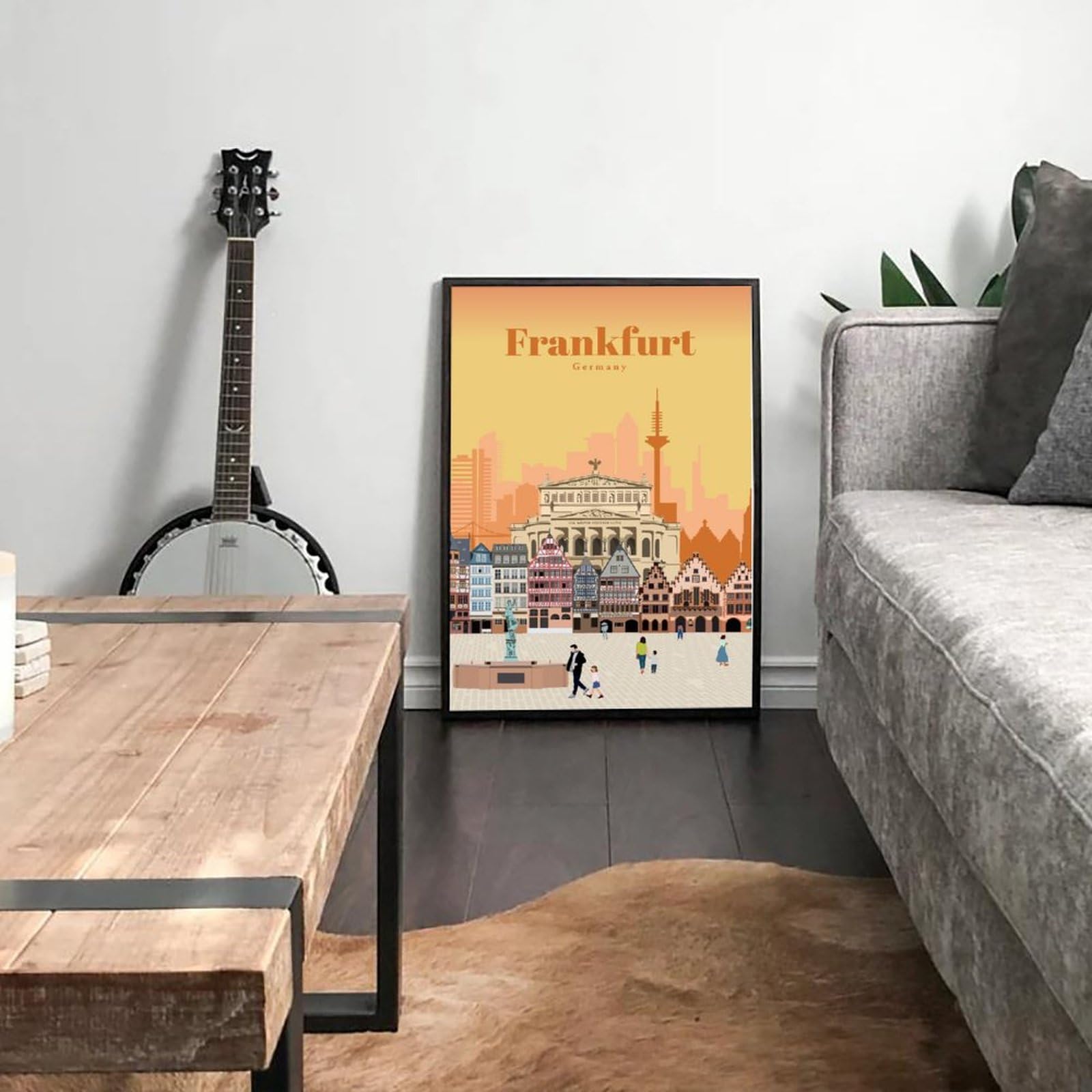 フランク・ギャラガー作ヴィンテージ 120cmシガーストア・インディアン像