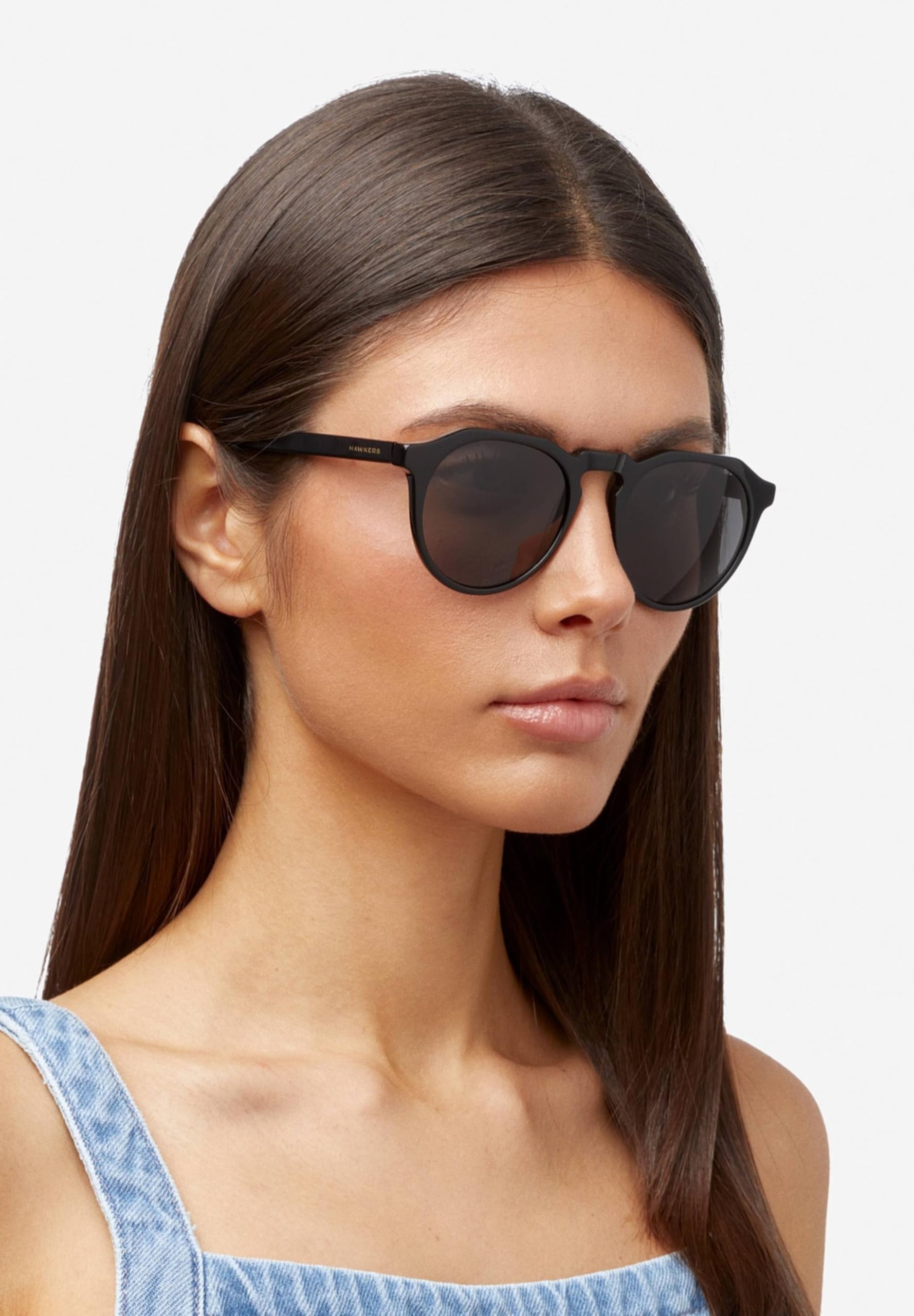HAWKERS Okulary Przeciwsłoneczne WARWICK X męskie i damske, Black · Dark, Rozmiar uniwersalny