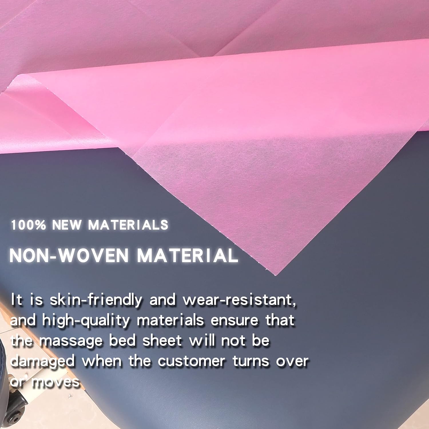 20 PCS Thick Massage Table Sheets Waterproof and Oil Proof Disposable SPA Bed Sheets Non-Woven Fabric Lash Bed Cover 31" X 70"(Pink) : Beauty & Personal Care