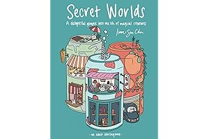 Secret Worlds: A Coloring Book and Delightful Journey into the Enchanted Realms of Minuscule Creatures