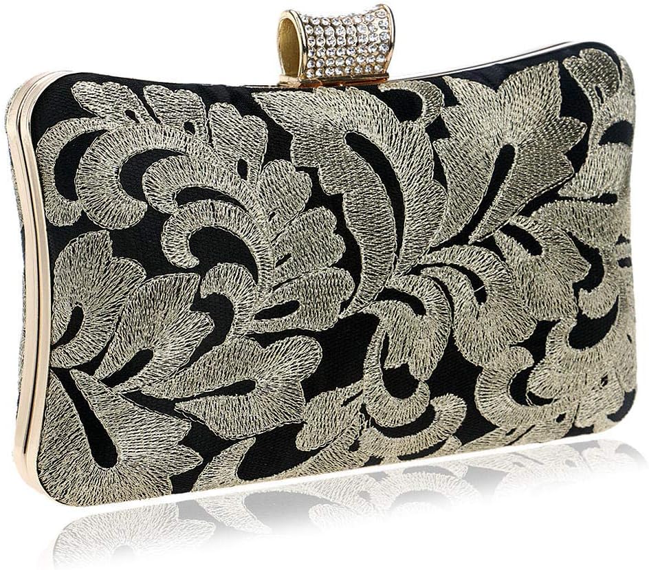 セール】【Felicitations】ラメ パーティーバッグ（クラッチバッグ）｜thank U more（サンキューモア）のファッション通販 -  ZOZOTOWN Suz Art刺繍クラッチハンドバッグ, グレー