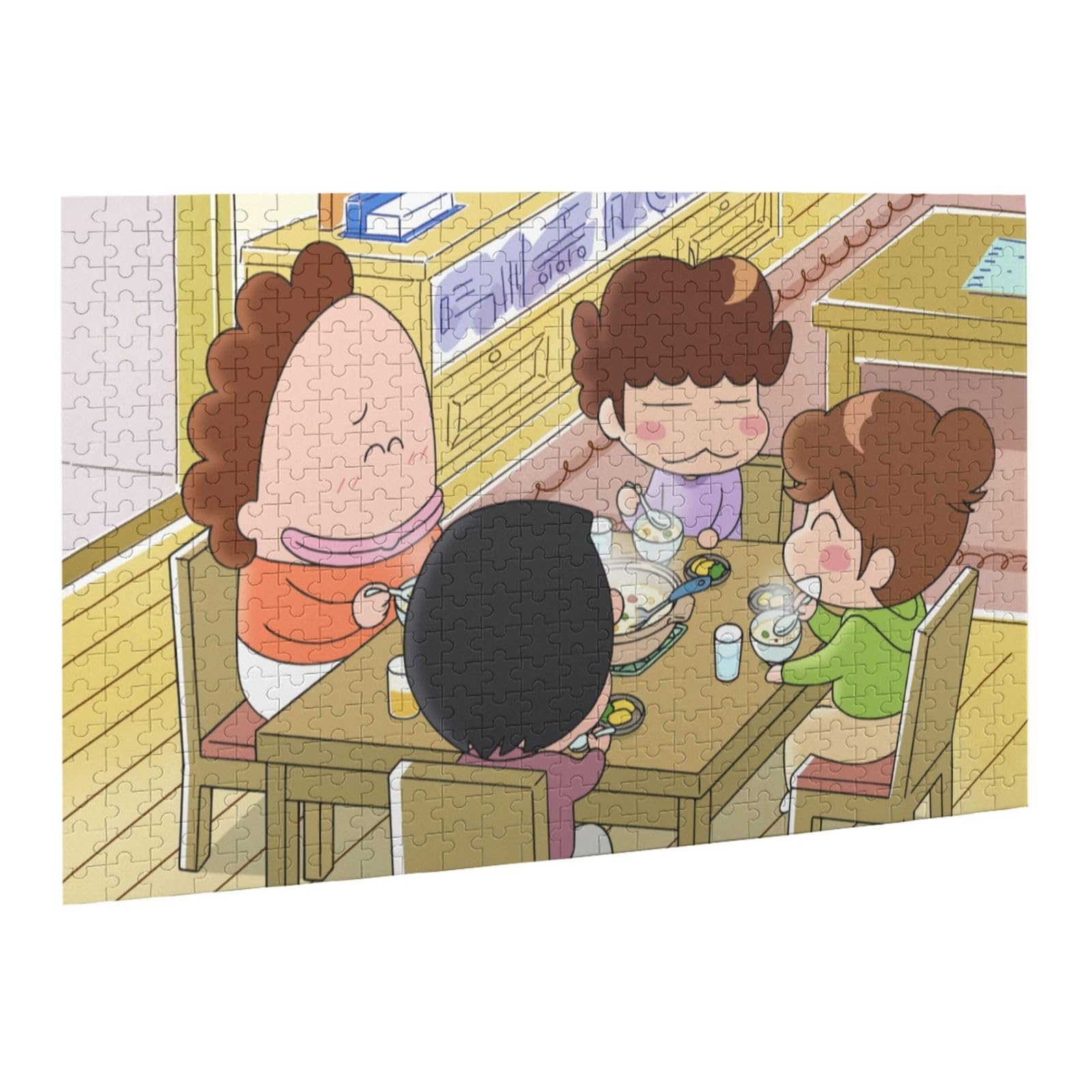 吉田遠志　アスピンにて　500ピース　パネル付き Amazon.co.jp: あたしンち 500ピースのパズル画材、大人、子供