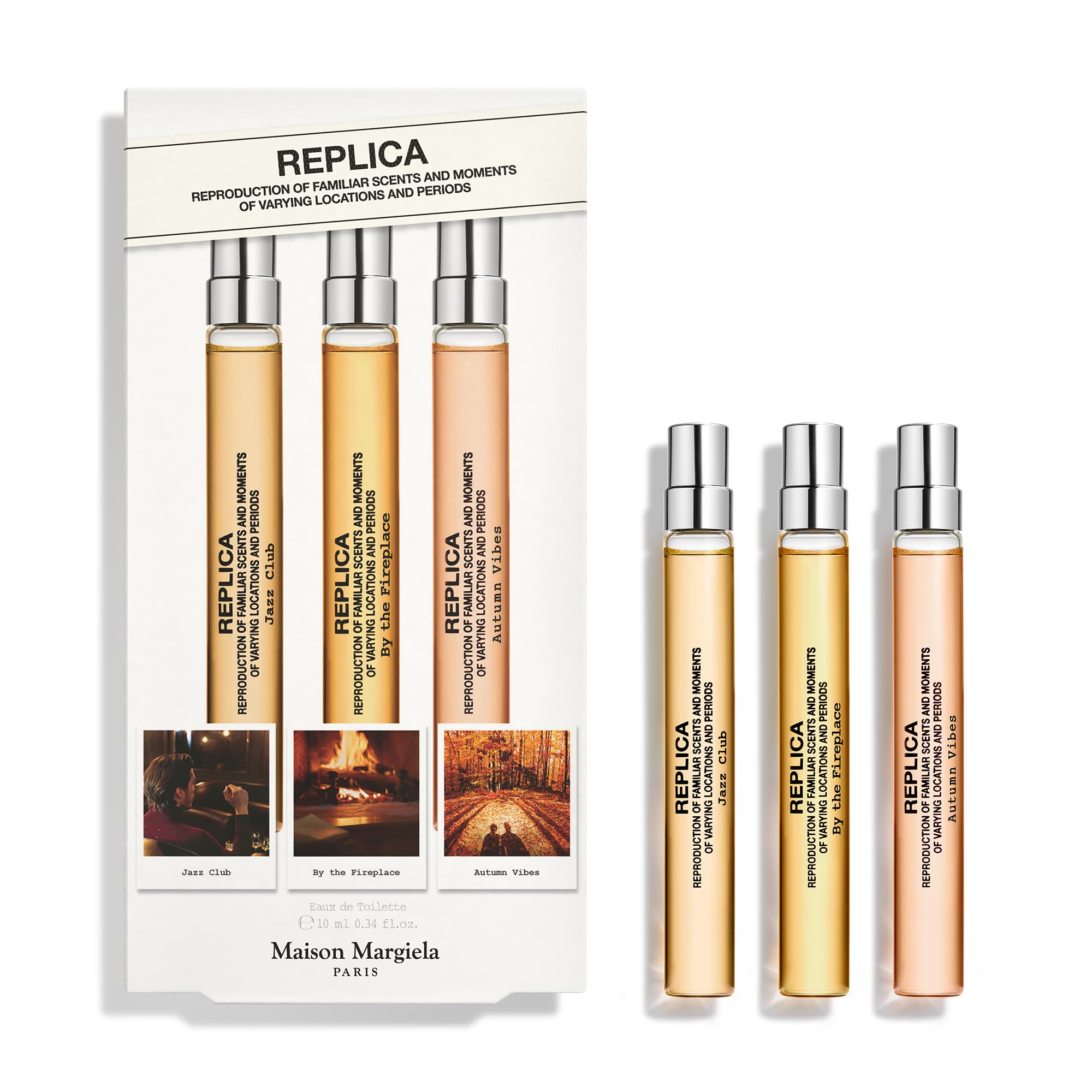 Amazon.com: Maison Margiela - Replica - Trio Fragrance Discovery