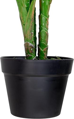 Miniatura 8 de Northlight - Planta de filodendro artificial en maceta (50.0in), color verde