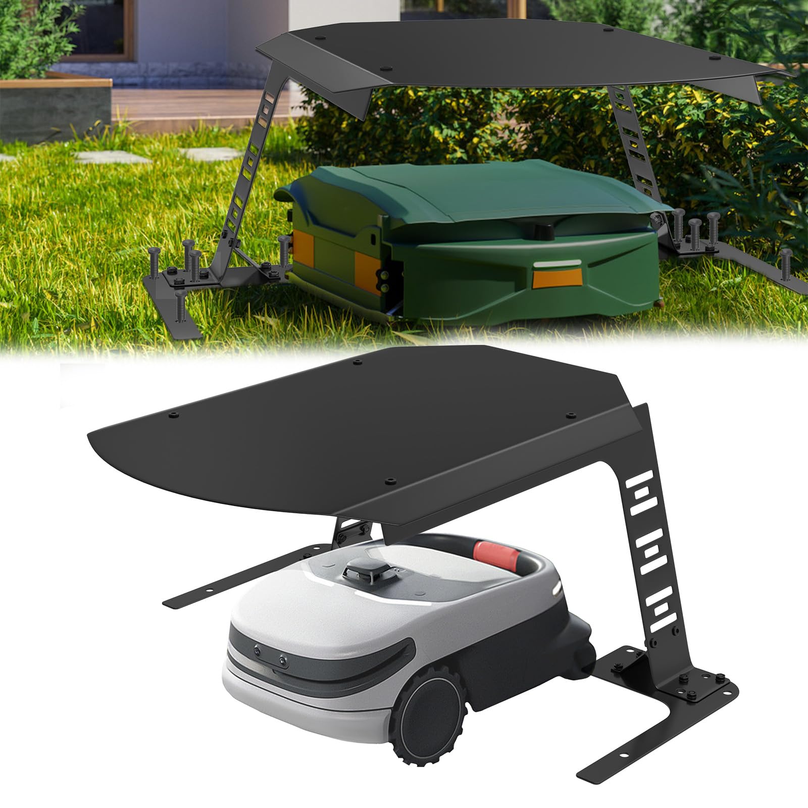 Aufun Garage per robot tosaerba, tettoia per robot tosaerba, garage per tosaerba, giardino e protezione dalle intemperie