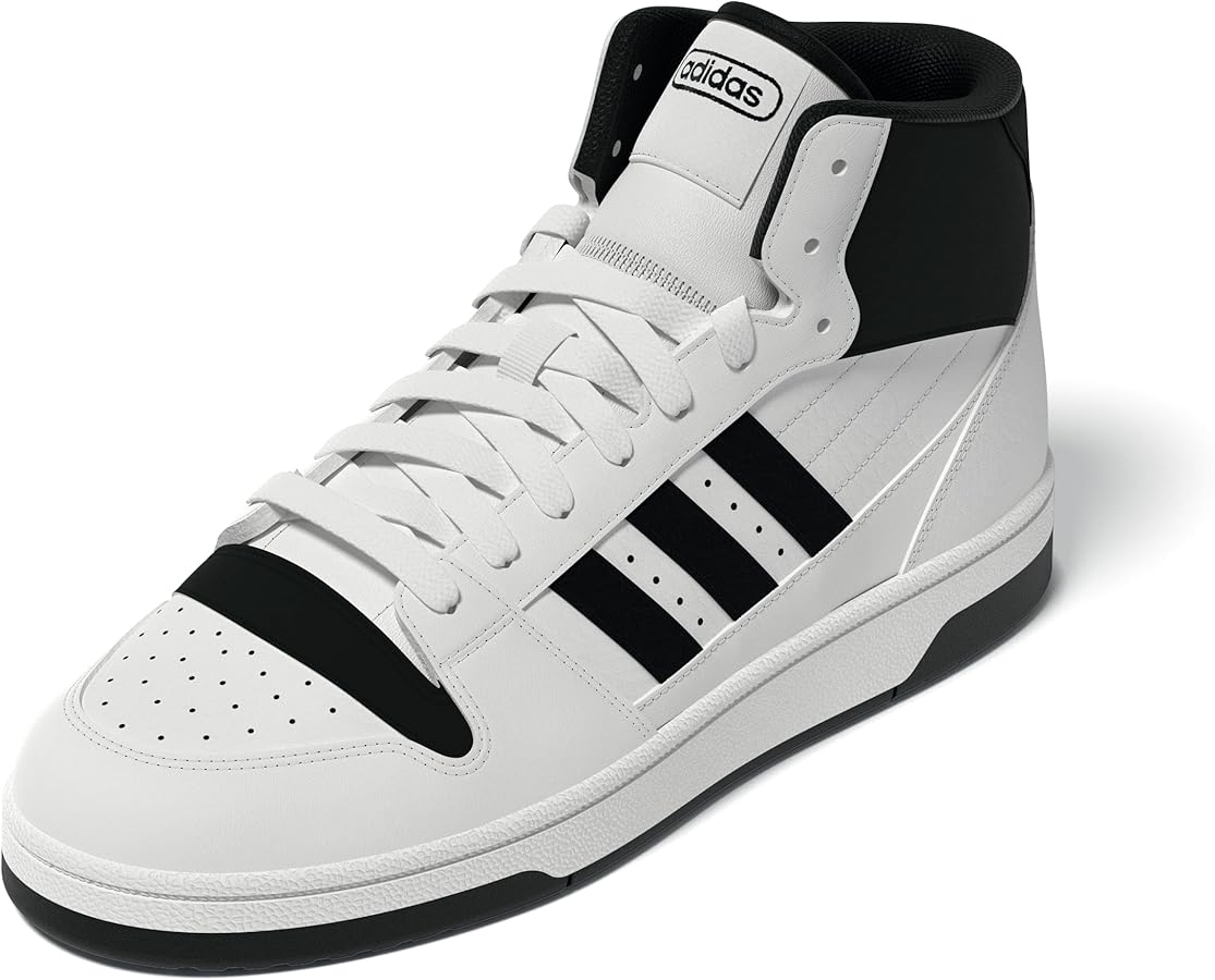 ひな Amazon.com | adidas Women's Break Start Mid Top, White/Black/Cloud