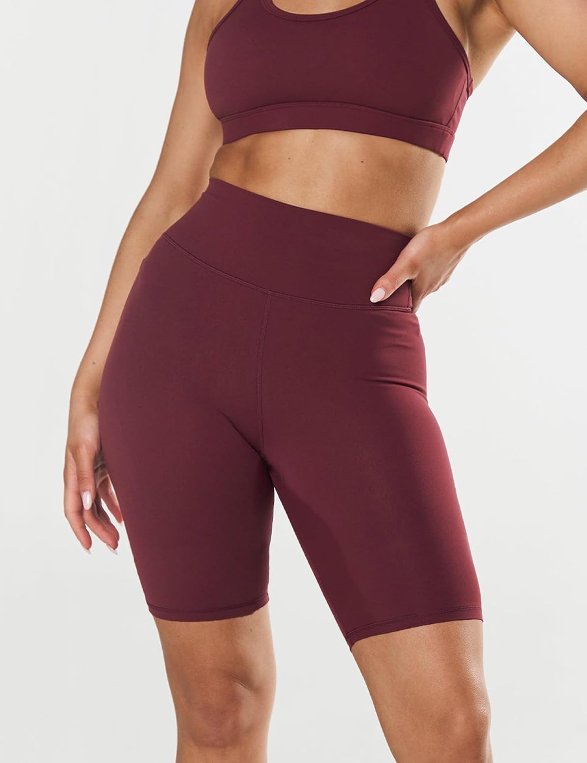 CHARMKING High Waisted Biker Shorts for Women - 5"/8" Tummy Control, Ultra-Comfort for Workouts, Yoga & Daily Wear - Image 2