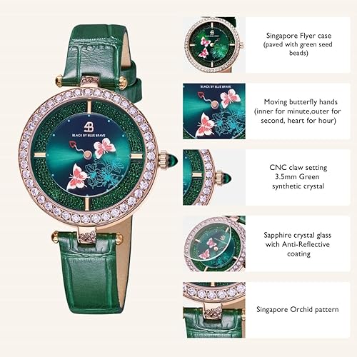 Miniatura 2 de Reloj Butterfly Lovers para mujer