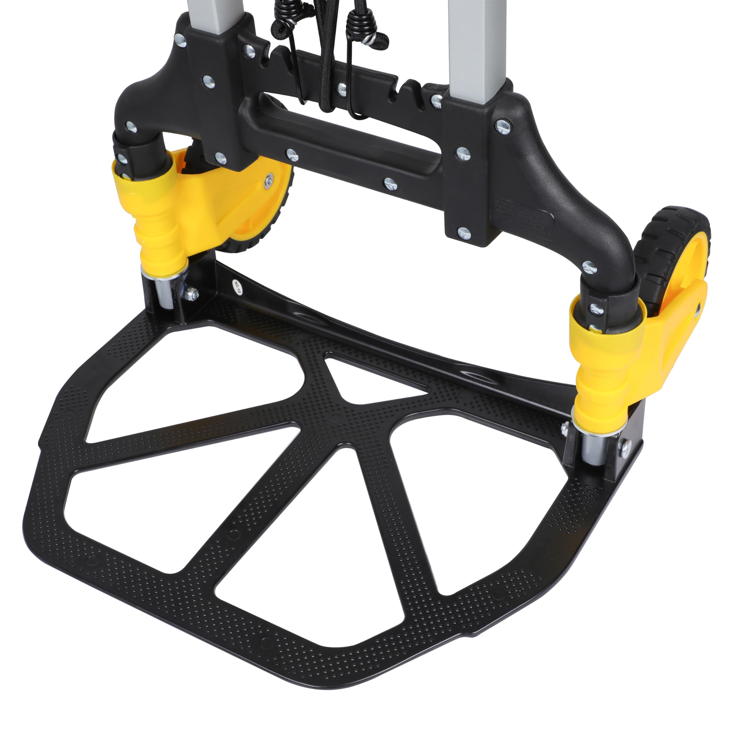Stanley Faltbarer Sackkarre SXWTD-FT516 - Max. 60KG - Leichtes Aluminium - 40 x 41 x 100 cm - Schwarz/Gelb