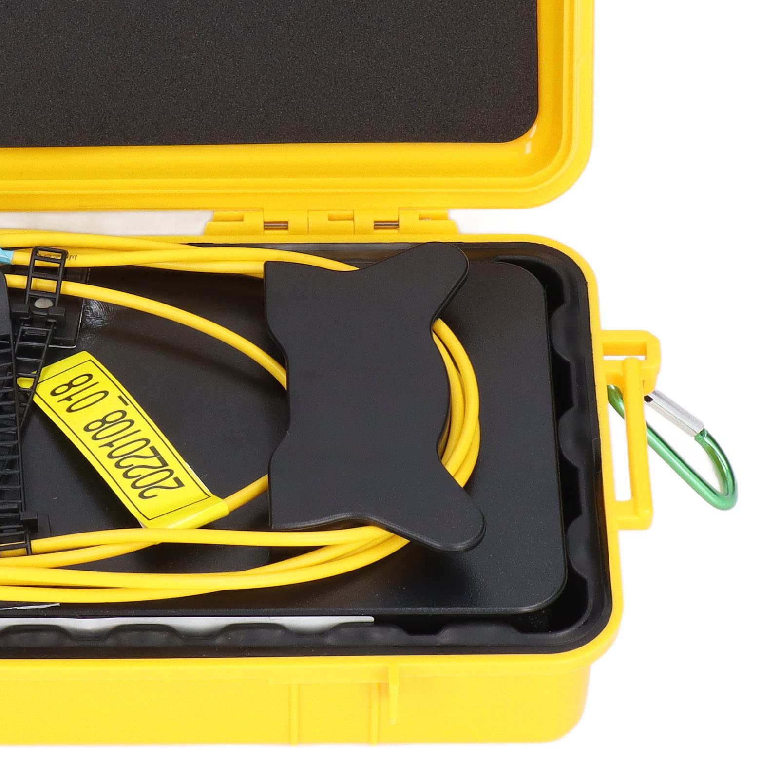 TOPINCN Kit di Strumenti di Test Compatto da 500 Metri per Scatola Cavi di Lancio OTDR Premium per Professionisti Dell'installazione di Fibre Ottiche