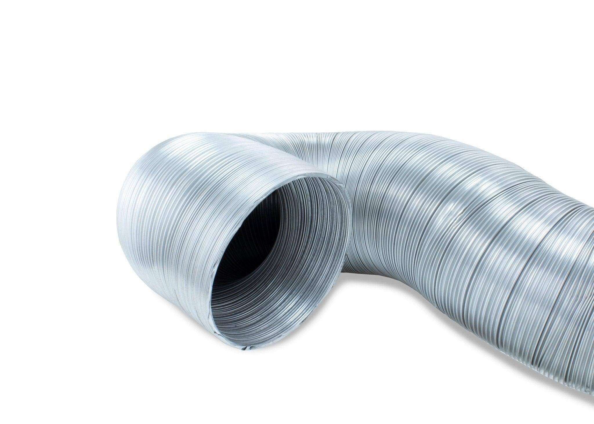 Tubo Flexible de Aluminio Comprimido - 300mm / 5m