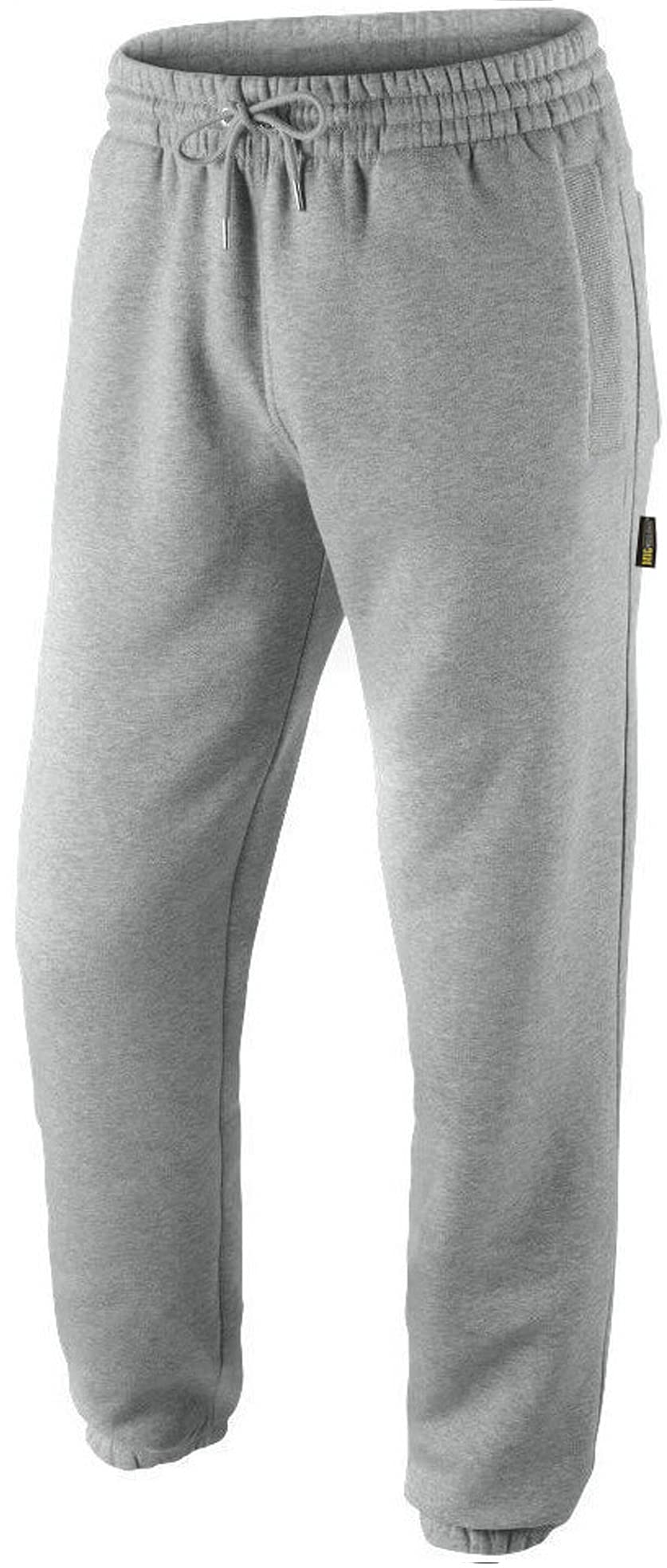 Mens Tracksuit Jogging Bottoms Size S to 5XL by MIG - Sports Athletic Leisure Work (Medium - 34/36 Waist, Grey)
