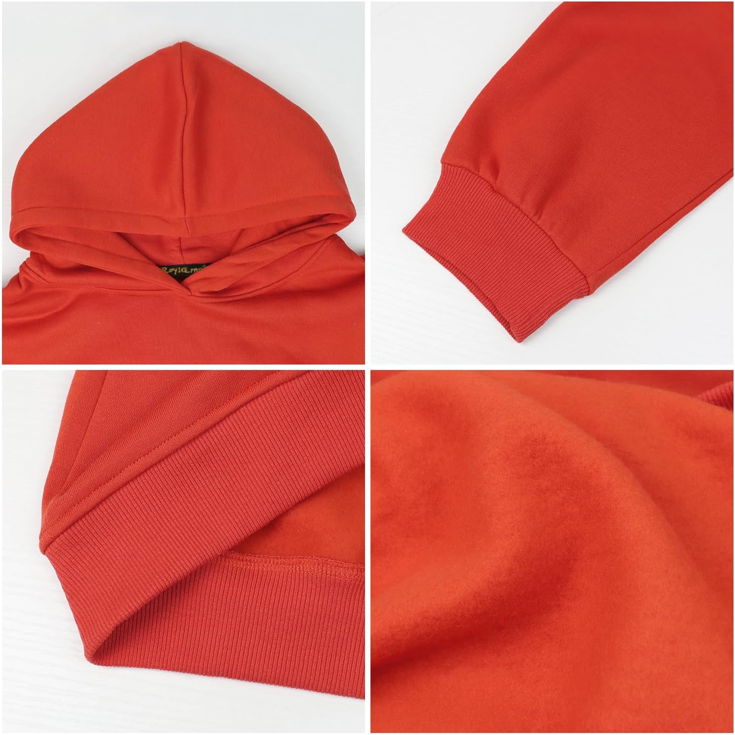 ROYLAMP Women Tops Oversized Fleece Hoodie Long Sleeve Loose Fit Pullover Sweatshirt Casual Y2K Outfits - Image 6