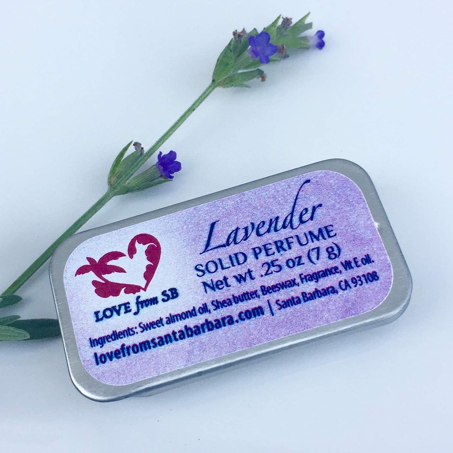 Compact Personal Lavender Solid Perfume | Luxurious Artisan Spa Gift for Her | Convenient, fits in your purse or travel bag | Lavender Perfume - Image 7