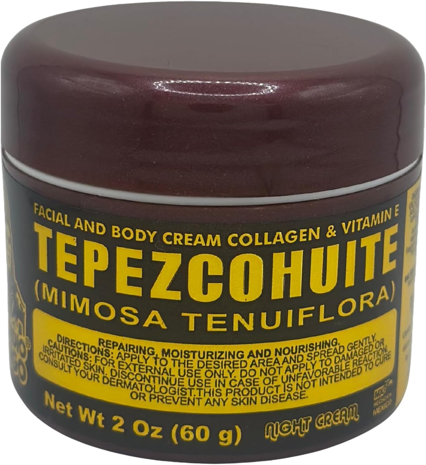 Collagen & Vitamin E Tepezcohuite Cream