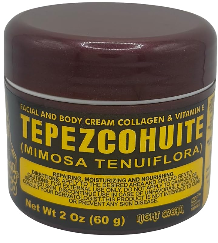 Indio Papago Creme Noturno para o Rosto com Tepezcohuite, 60 g