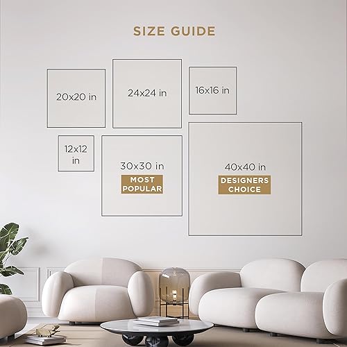 Miniatura 8 de The Oliver Gal Artist Co. Lienzo abstracto contemporáneo para pared, raíces de árbol, sala de estar, dormitorio y baño, decoración del hogar, 16 x