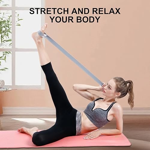 Miniatura 5 de Bandas de resistencia para entrenamiento, bandas de ejercicio gruesas antideslizantes para yoga, pilates, rehabilitación, fitness, 3 bandas para