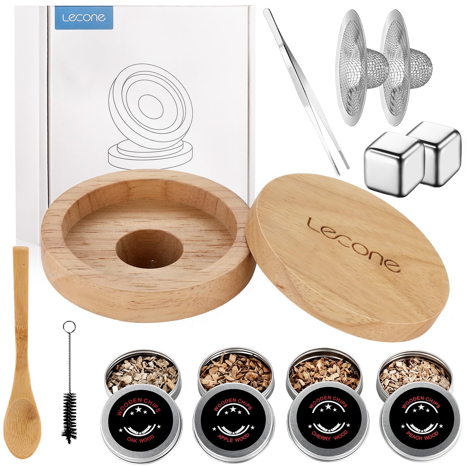 燻製器カクテルスモーカー 8種類チップ 説明書 レシピブック付 (黒) Amazon.co.jp: ReSmoked【家飲みを極める】 燻製器 家庭用