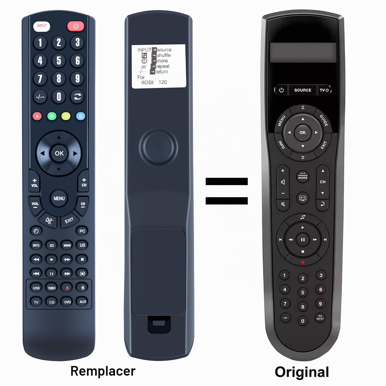 Nouvelle télécommande de Remplacement RC-X35L pour Bose Lifestyle V35 V25 t20 525 535 135
