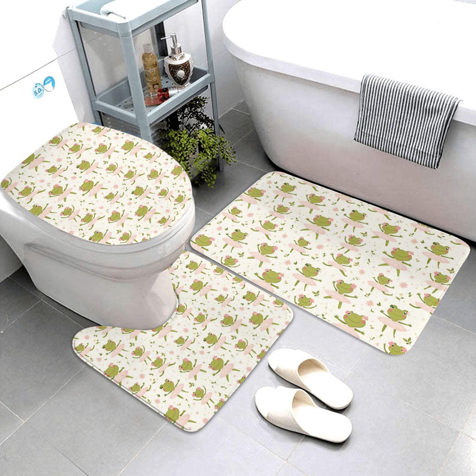 Tapis de salle de bain antidérapant pour éviter les sols humides