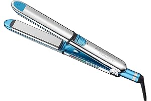 BaBylissPRO Nano Titanium Mini Hair Straightener: 0.5" Wide, Great for Short Hair and Bangs