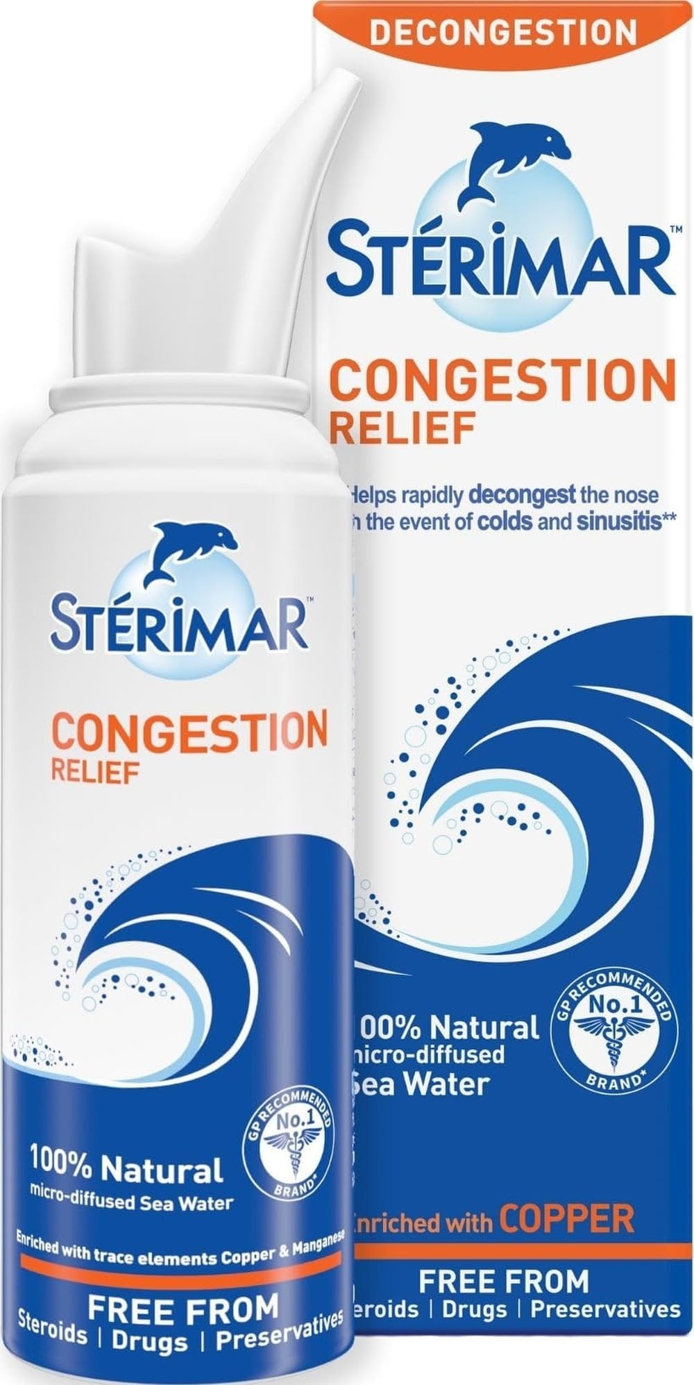 Sterimar Hypertonic Nasal Spray 100ml