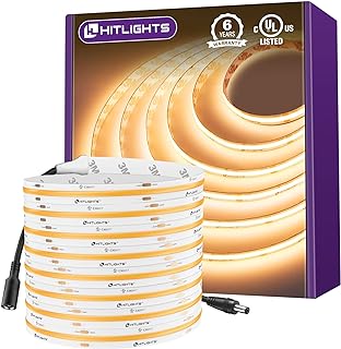 16 Kitchen Small Ideas for Efficient Layouts and Better Space Use 37 HitLights COB LED Strip Lights Warm White 2700K, 16.4ft Premium High Den...
