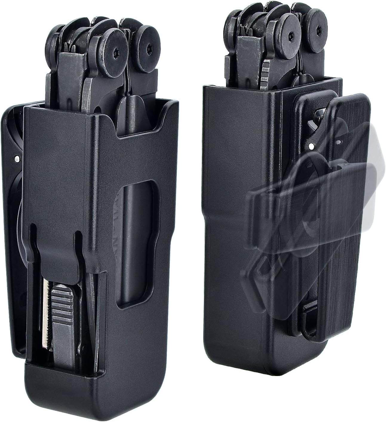 Sheath for LEATHERMAN Wave & Wave Plus, Wave Case with 360° Rotable Clip, Easy Clip On Wave Holster for Tool Belt, Up to 1.75" Belt