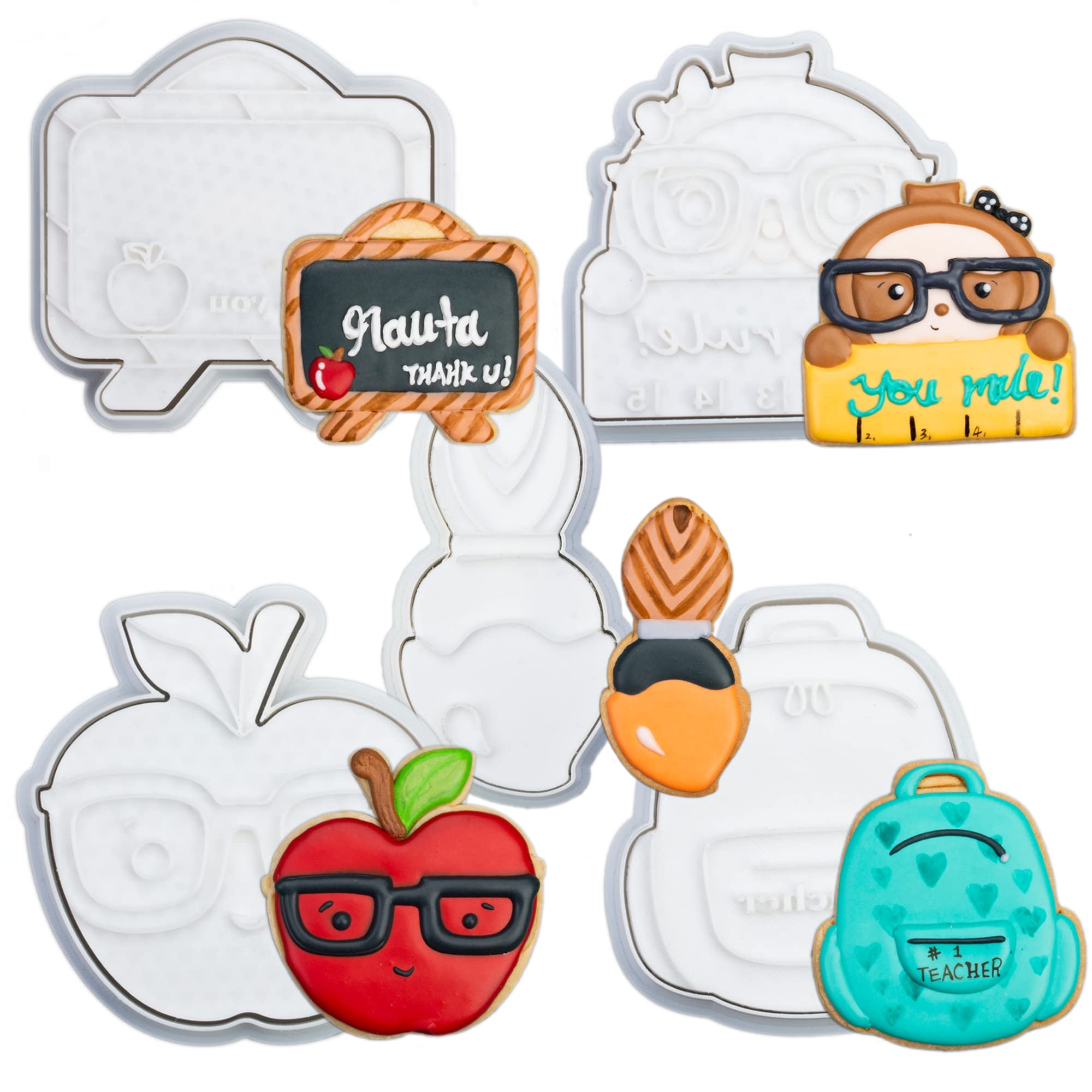 Back to School Cookie Cutter Set